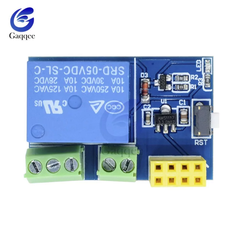 Module Wifi ESP8266 ESP 01 Et Module Relais 5V 1CH ESP01S