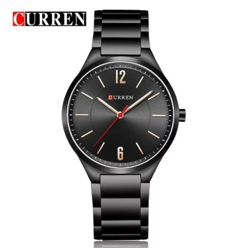 Montre-bracelet à quartz de luxe en acier inoxydable pour hommes, horloge  Shoous