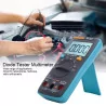 ZOYI MULTIMETRE ZT102 Digital Multimeter auto range 6000 counts AC/DC Ammeter True RMS multimeter lcd