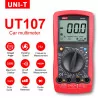 Ut107 - Multimètre numérique pour Automobile, testeur de Diode Ohm, mesure de la vitesse du moteur