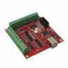 MACH3 4 Axis 100KHz USB CNC Wood Router Machine Smooth Stepper Motion Controller Card Breakout Board 12-24V