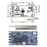 433Mhz HC-12 SI4463 Wireless Serial Port Module 1000m Replace Bluetooth Original