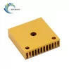 3D printer extruder accessories MK7 / MK8 gold heat sink 40 * 40 * 10