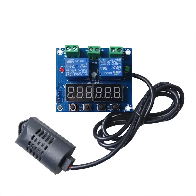 Contrôleur d'humidité intelligent ZFX-W1605 avec interrupteur de contrôle d' humidité à affichage numérique Contrôle