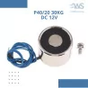 Aimant de maintien électro DC 12V KK-P40/20 30KG