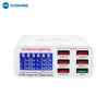 SUNSHINE SS-304Q LCD Digital Display 6 Ports USB 5v