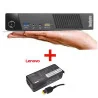 Mini PC Lenovo ThinkCentre M73 CEL 4eme 4G 500G + chargeur (Occasion kaba A++ comme neuf)