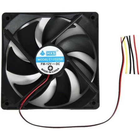 Ventilateur de refroidissement CPU Ventilateur Refroidisseur 12V 80 x 80 mm