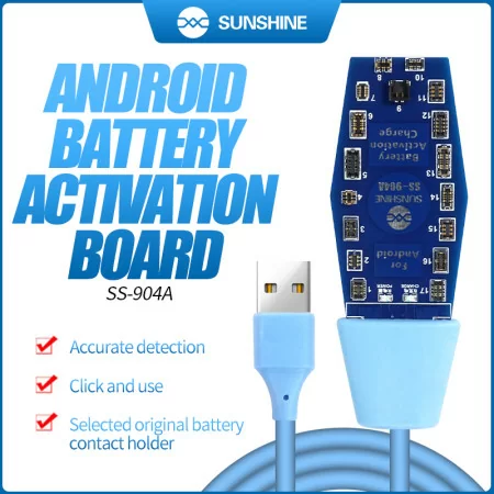 carte d'activation de Charge rapide de batterie SS-904A, pour téléphones Android