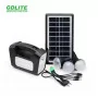 kit de système d'éclairage solaire portable GDLITE 3 avec éclairage à ampoules LED