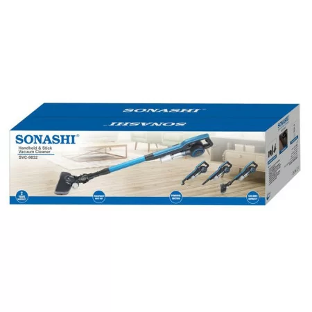 Sonashi Aspirateur balai à main 0,9 L 600 W SVC-9032 Bleu