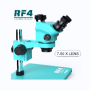 Microscope trinoculaire sœur pour iPhone Mobile BGA, outils de réparation loupe RF7050TVP