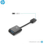 HP USB-C (TYPE C) to USB 3.0 Adapter, black