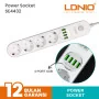 Ldnio Multiprise 4 Prises + 4 ports Usb - SE4432 - Blanc