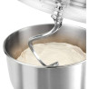 Proficook Petrin Pâtissier Multifonctions - 3 En 1 - Pétrir - Hacher - Blender - 1500 Watts -Argenté