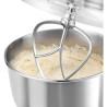 Proficook Petrin Pâtissier Multifonctions - 3 En 1 - Pétrir - Hacher - Blender - 1500 Watts -Argenté