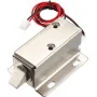 Cabinet Door Lock DC, Electromagnetic Solenoid 12V 1.1A 11.4mm