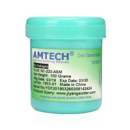 Original AMTECH NC-223-asm solder paste flux 100G iexuder liquid flux for solder 223 wholesale