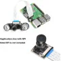 5MP Night Vision Camera + 2PCS IR Sensor LED Light For Raspberry Pi 2-3-Model B (Wide Angle Fisheye Lens ) S4104