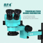 RF4 RF7050PRO-F019 Microscope 360° Adjustable Telescopic Fixed Lifting Bracket HD Lens Maintenance Instrument Microscope