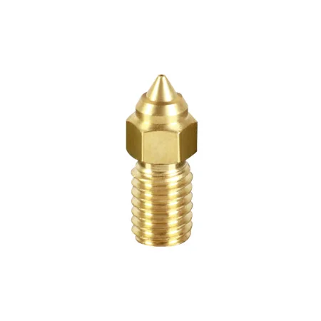 Creality Spare Parts High-Speed M6 Nozzle M6 x d0.4 x 16.8, Brass H59, Natural Color (4004020054)