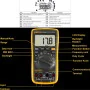 Original Fluke 17B+ Auto Range Digital Probe Multimeter Meter Temperature & Frequency