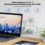 Multiprise LDNIO SE2435 - 4 Ports USB, 1 Port USB-C PD, 2 Ports Auto-ID, Prise EU avec Mise à la Terre, Protecteur de Surtension