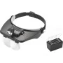 Loupe Frontale MG81001-A avec 2 LED et Compartiment Batterie 2AAA