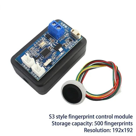 Module de Contrôle d'Empreintes Digitales S3 - Capacité de Stockage : 500 Empreintes, Résolution 192x192