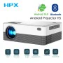 Datashow HPX5 Android 10.0 - Projecteur 8K UHD, 5G, HDMI, Bluetooth 5.0, CPU 64 Bit, 4 Cœurs - Offre Spéciale