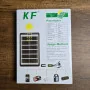 Panneau Solaire KF680 - 8W avec Sortie USB - Étanche IP65 pour Recharge en Extérieur