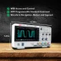 Oscilloscope numérique UNI-T UPO1104 - 100 MHz, 4 canaux, 2 GSa/s, mémoire de 56 Mpts, écran de 7 pouces.