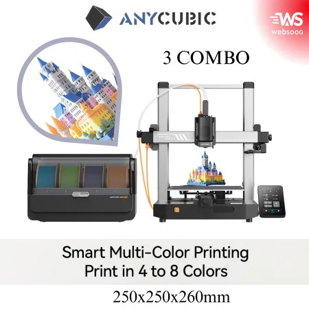 Anycubic Kobra 3 Combo (250x250x260mm) + 600mm/s 300C