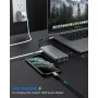 Station USB-C 12 en 1 - HDMI 4K, VGA, Charge PD 100W, Ethernet, USB, Lecteurs SD/TF | Pour MacBook, iPad, Dell, Lenovo