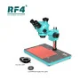 Plateforme Universelle d'Entretien RF-PO2 pour Microscope - Résistante à la Chaleur, Réparation Téléphone, Soudure, Silicone RF4