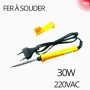 Fer à souder électrique 220VAC STVERTON 30W ORANGE