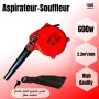 Souffleur & Aspirateur Q1F2.5 - Puissant et Polyvalent pour Nettoyage et Soufflage