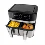 Friteuse à Air Double HEINRICH HFR-8214 9L 2400W Cuisson Saine et Rapide Contrôle Tactile Cuisson Indépendante et Synchronisée