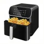 Friteuse Sans Huile SilverCrest Air Fryer 5.5L XL - Écran Tactile LED, 1700W - Modèle AF9214 Noir