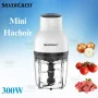 Mini Hachoir Électrique SilverCrest - 300W - Modèle MC4425 - Blanc.