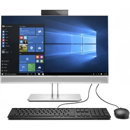 All-in-One HP 800 G3 - Écran 23.8" FHD, Intel Core i5-7500T 3.40GHz, 8GB RAM, 256GB SSD, Clavier et Souris Filaire, Windows 10