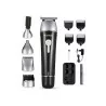 Kemei Kit Tondeuse Waterproof A Cheveux 10 En 1 KM 1015 - Noir