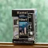 Kemei Kit Tondeuse Waterproof A Cheveux 10 En 1 KM 1015 - Noir