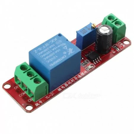 NE555 Timer Switch Adjustable Module Time delay relay Module DC 12V Delay relay shield 0~10S