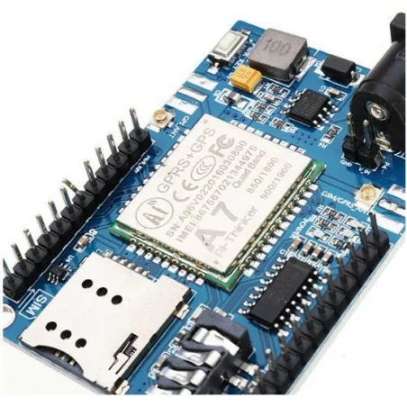 وحدة لاسلكية A7 GSM GPRS GPS 3 في 1 درع وحدة تيار مستمر 5-9 فولت لاردوينو STM32 51MCU دعم صوت رسالة قصيرة عالمية