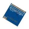 Mini SI4432 Remote Wireless Transceiver Communication Module 240MHZ-930MHZ + Spring Antenna, Distance 1000m