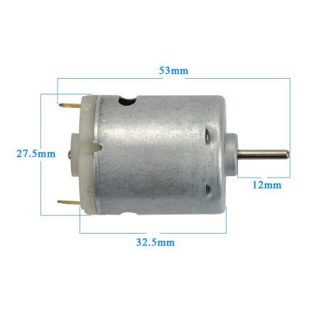 DC MOTOR RS-365 (6V 1900RPM)