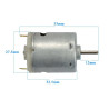 DC MOTOR RS-365 (6V 1900RPM)