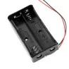 18650 battery box with cable lithium battery 2 3.7V