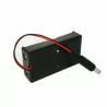 18650 Battery Case Box Holder for 2x 18650 with 5.5*2.1mm DC Power Plug